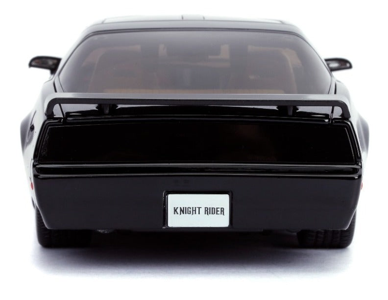 El Auto Increíble Escala 1:24 Jada Knight Rider Kitt Con Luz Negro