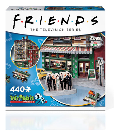 Wrebbit Rompecabezas 3d Friends - Central Perk 440 Piezas