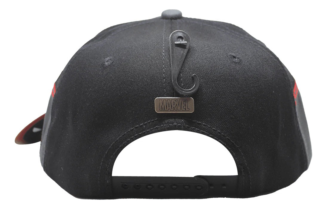 Gorra Kndit Caps Marvel - Deadpool Placa De Metal Máscara