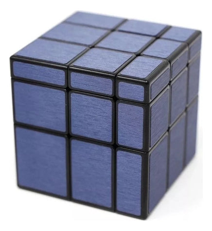 Cubo Espejo 3x3 Mirror Azul Speedcube Qiyi