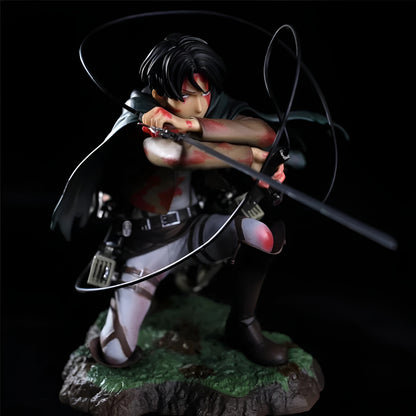 Figura Coleccionable Attack On Titan - Levi Ackerman 16 Cm