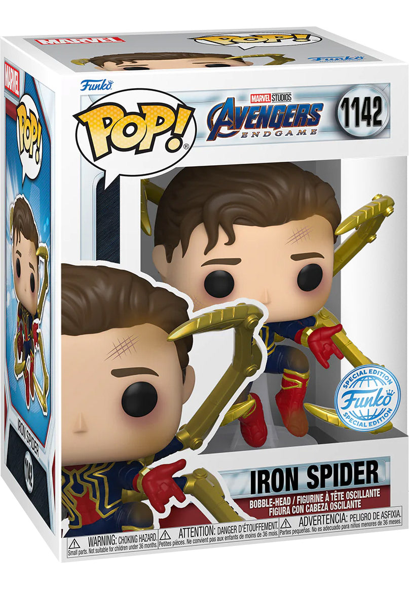 Funko Pop #1142 Avengers Endgame - Iron Spider Sin Mascara