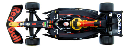 Auto A Escala 1:43 Rb21 C/casco Max Verstappen #1 Exhibidor Azul Oscuro