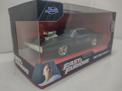 Auto A Escala 1:32 Fast & Furious - Dom's Dodge Charger R/t Negro
