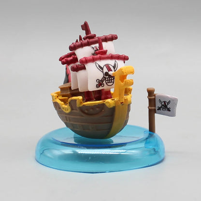 Figura Coleccionable One Piece 7.5 Cm Barco A Elegir