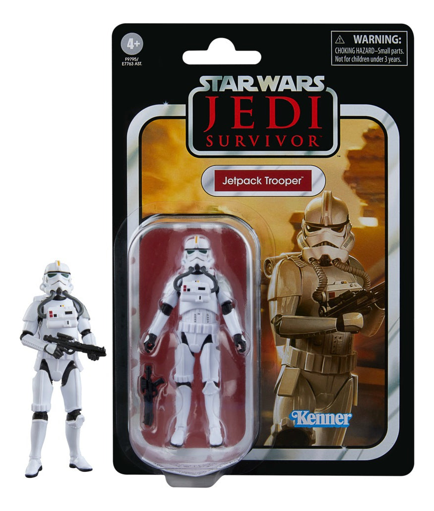 Figura De Acción Hasbro Star Wars Vintage - Jetpack Trooper