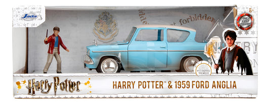 Auto A Escala Coleccionable - Ford Anglia Harry Potter 1:24