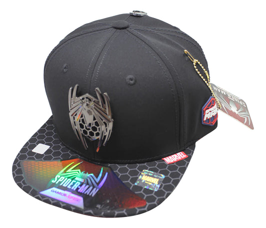 Gorra Kndit Caps Marvel Spiderman Placa De Metal