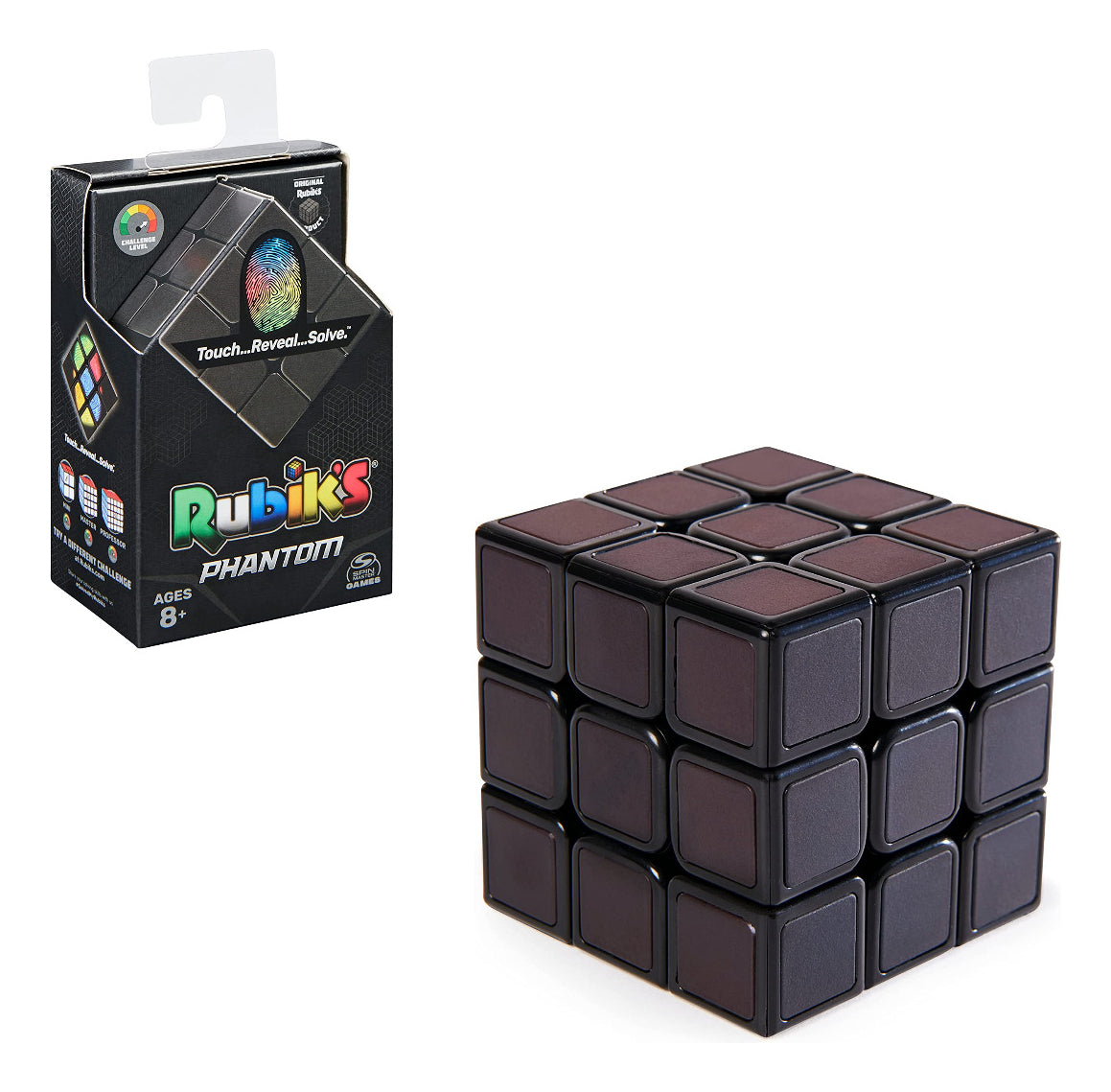 Cubo Rubik Phantom 3x3 Fantasma Toca Descubre Y Resuelve