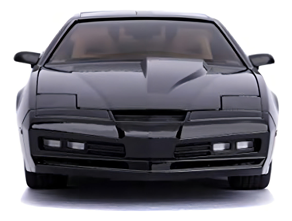 El Auto Increíble Escala 1:24 Jada Knight Rider Kitt Con Luz Negro