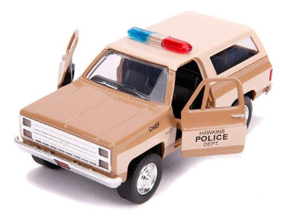 Auto A Escala 1:32 Jada Stranger Things Chevy Blazer Hopper Colorido