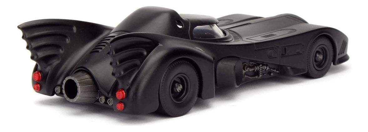 Batimovil De Metal 1:32 Con Figura Batman Tim Burton Jada