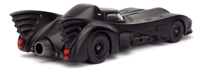 Batimovil De Metal 1:32 Con Figura Batman Tim Burton Jada