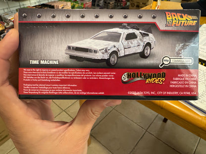 Delorean Congelado De Metal 1:32 - Volver Al Futuro 1 Jada