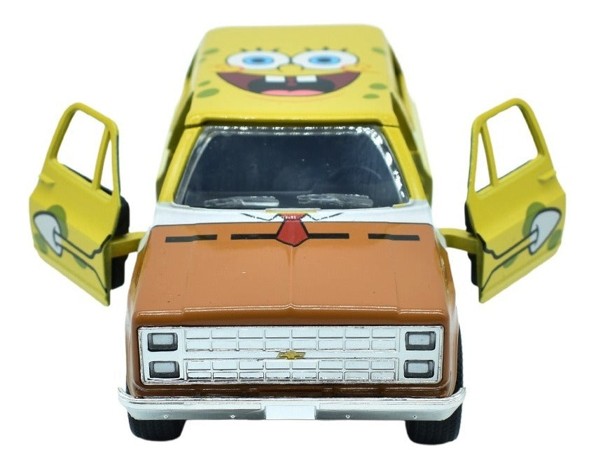 Auto A Escala Coleccionable Chevy K5 Blazer Bob Esponja 1:32