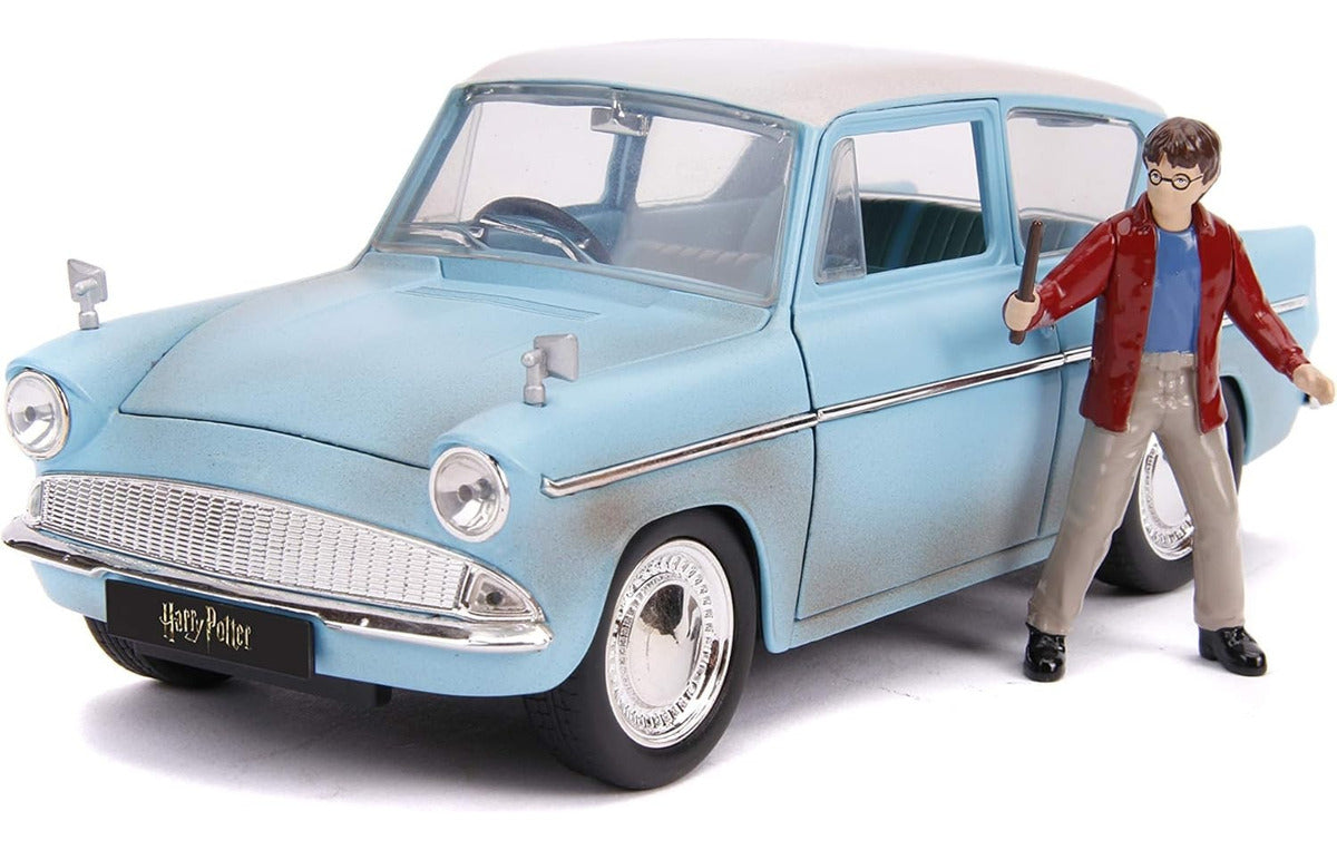 Auto A Escala Coleccionable - Ford Anglia Harry Potter 1:24