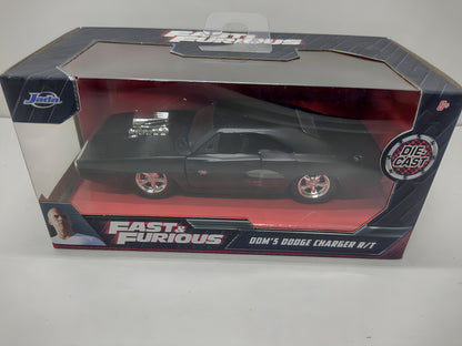 Auto A Escala 1:32 Fast & Furious - Dom's Dodge Charger R/t Negro