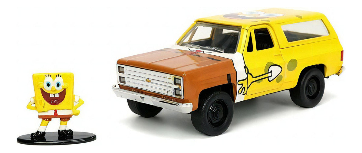Auto A Escala Coleccionable Chevy K5 Blazer Bob Esponja 1:32