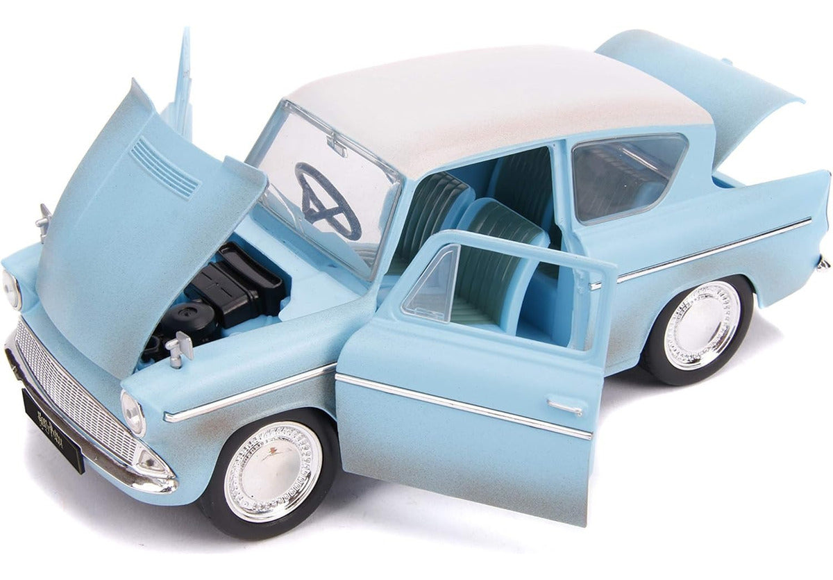 Auto A Escala Coleccionable - Ford Anglia Harry Potter 1:24