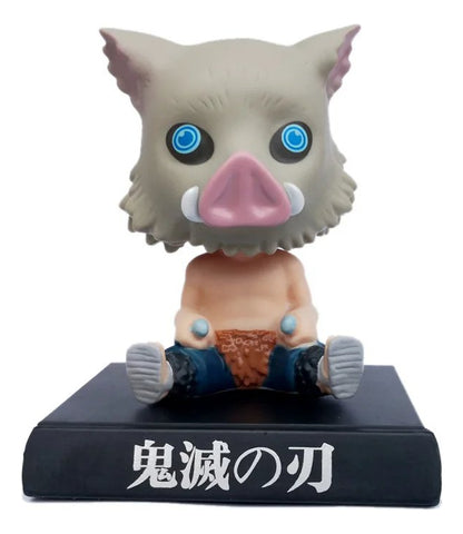 Figura Bobblehead Demon Slayer 13-15 Cm Personaje A Elegir