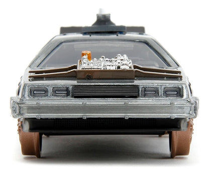 Delorean De Metal A Escala 1:32 - Volver Al Futuro 3 Jada