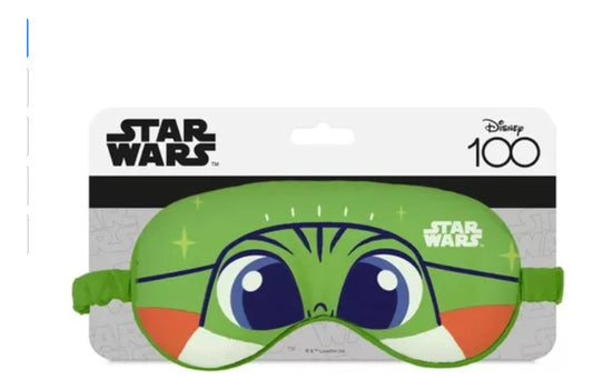 Antifaz Para Descansar Verde Edición Disney 100 Años Grogu