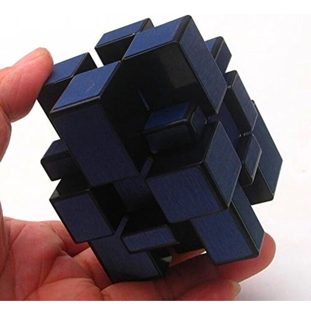 Cubo Espejo 3x3 Mirror Azul Speedcube Qiyi