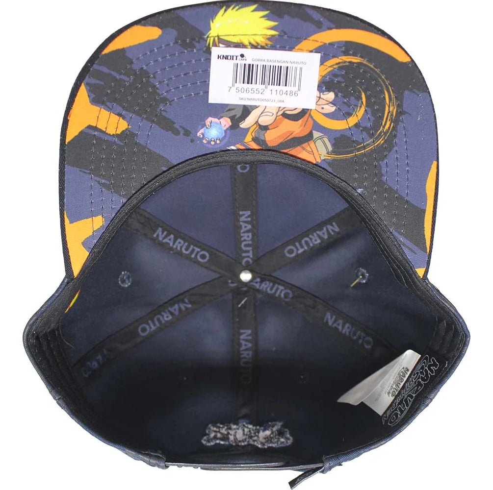 Gorra Kndit Caps Naruto Shippuden - Rasengan Placa De Metal