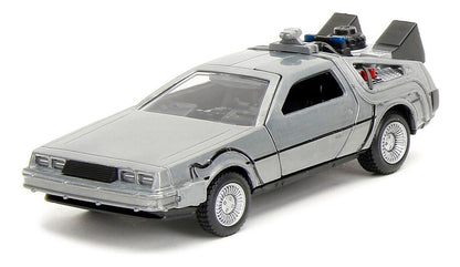 Delorean Metal Escala 1:32 - Volver Al Futuro 1, 2 Y 3 Pack