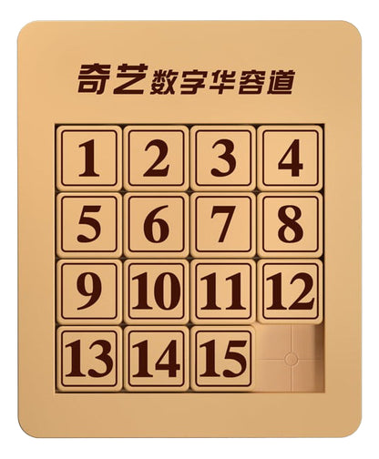 Rompecabezas Number Sliding Klotski 4x4 Magnético Qiyi