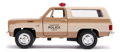 Auto A Escala 1:32 Jada Stranger Things Chevy Blazer Hopper Colorido