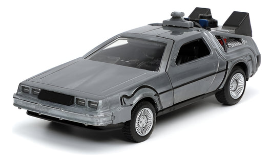 Delorean De Metal A Escala 1:32 - Volver Al Futuro 1 Jada