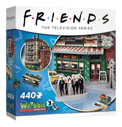 Wrebbit Rompecabezas 3d Friends - Central Perk 440 Piezas