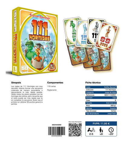 Sd Games Juego De Mesa - 111 Hormigas