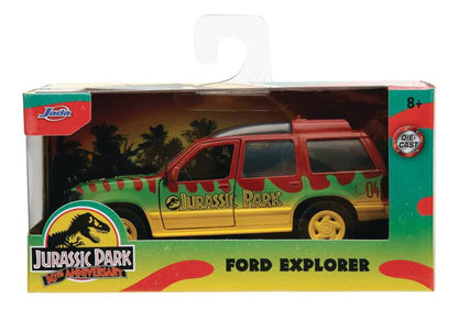 Auto A Escala Coleccionable Jurassic Park Ford Explorer 1:32