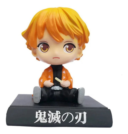 Figura Bobblehead Demon Slayer 13-15 Cm Personaje A Elegir