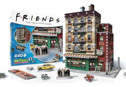 Wrebbit Rompecabezas 3d Friends - Central Perk 440 Piezas