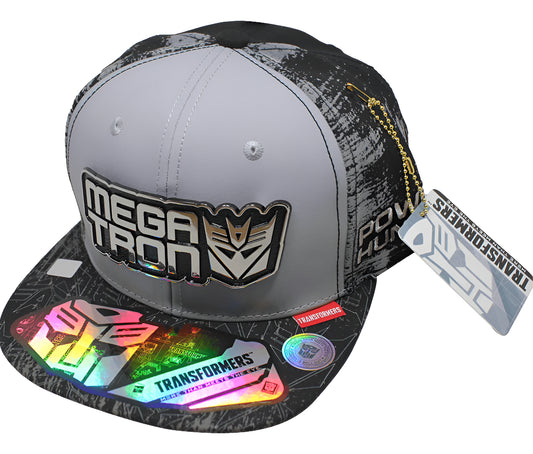 Gorra Kndit Caps Transformers - Megatron Placa De Metal