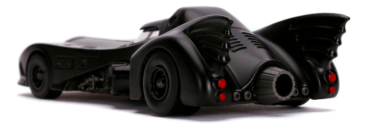 Batimovil De Metal 1:32 Con Figura Batman Tim Burton Jada