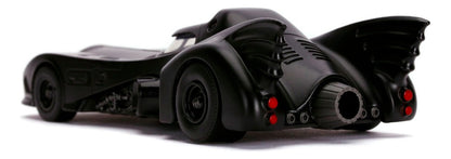 Batimovil De Metal 1:32 Con Figura Batman Tim Burton Jada
