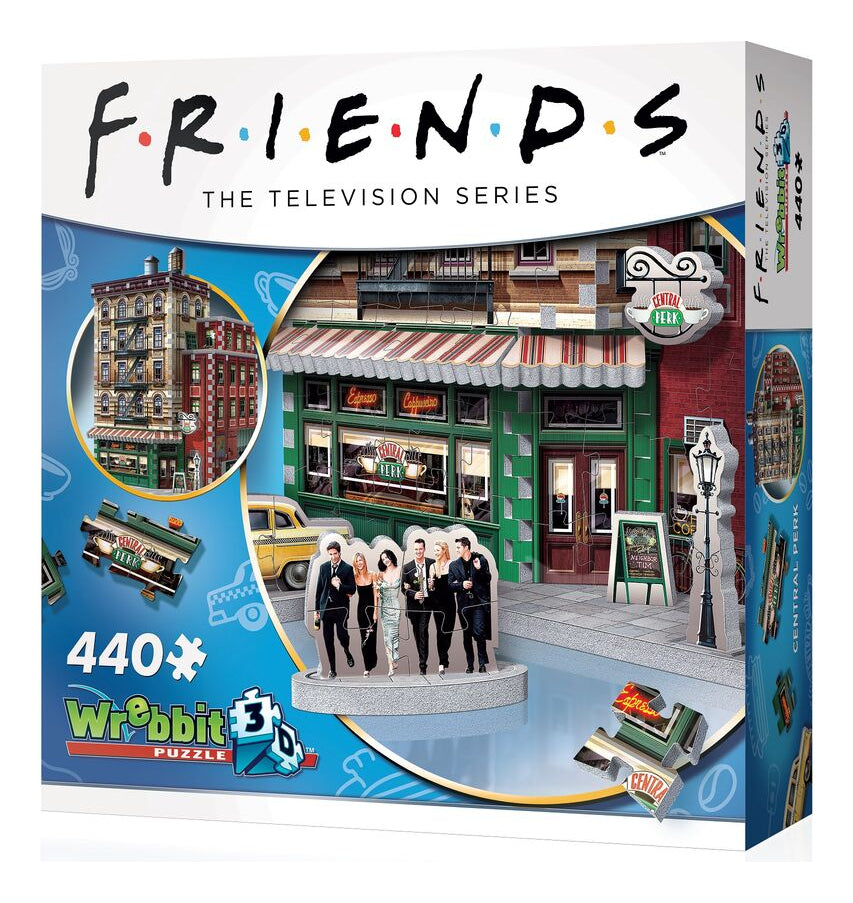 Wrebbit Rompecabezas 3d Friends - Central Perk 440 Piezas