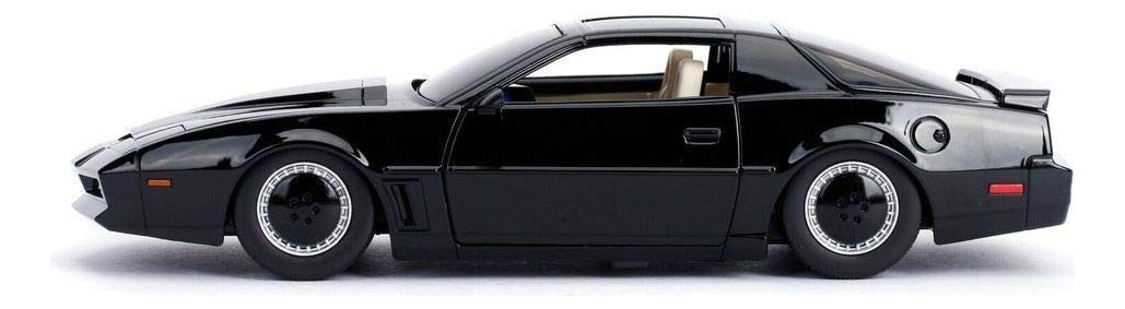El Auto Increíble Escala 1:24 Jada Knight Rider Kitt Con Luz Negro