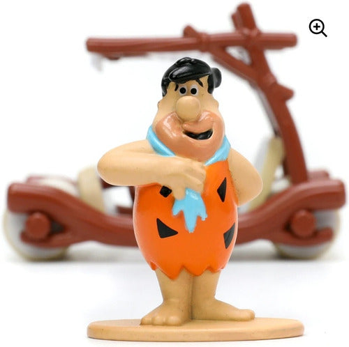Troncomóvil De Metal 1:32 Con Figura Pedro Picapiedra Jada
