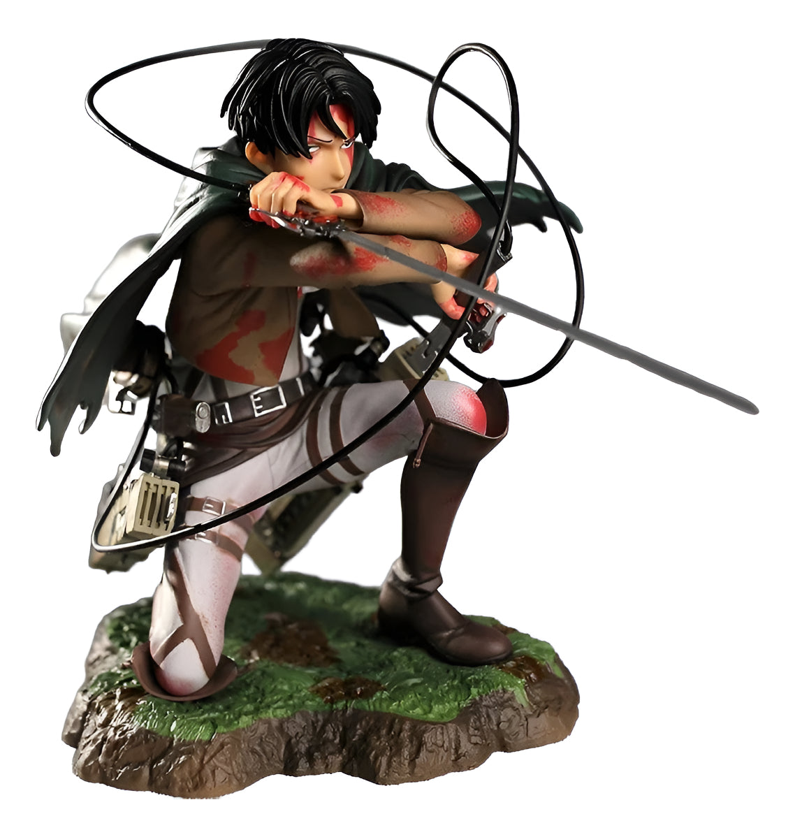 Figura Coleccionable Attack On Titan - Levi Ackerman 16 Cm