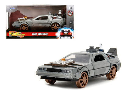 Delorean De Metal A Escala 1:32 - Volver Al Futuro 3 Jada