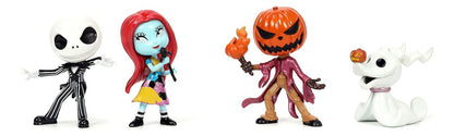 Set De 4 Figuras Jada Metalfigs - El Extraño Mundo De Jack