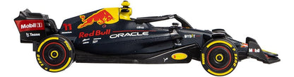 Auto A Escala 1:43 Red Bull Racing Rb18 - Sergio Checo Pérez Azul