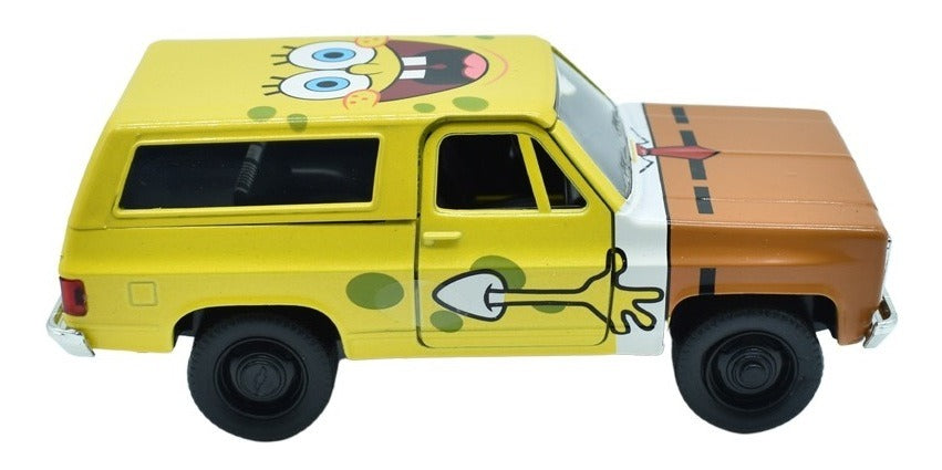 Auto A Escala Coleccionable Chevy K5 Blazer Bob Esponja 1:32