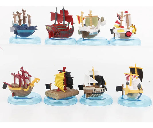 Figura Coleccionable One Piece 7.5 Cm Barco A Elegir