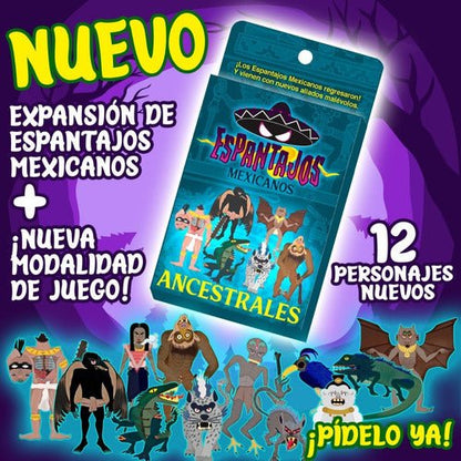 Combo Espantajos Mexicanos Con Expansión - Juego De Mesa - Koh Darshan